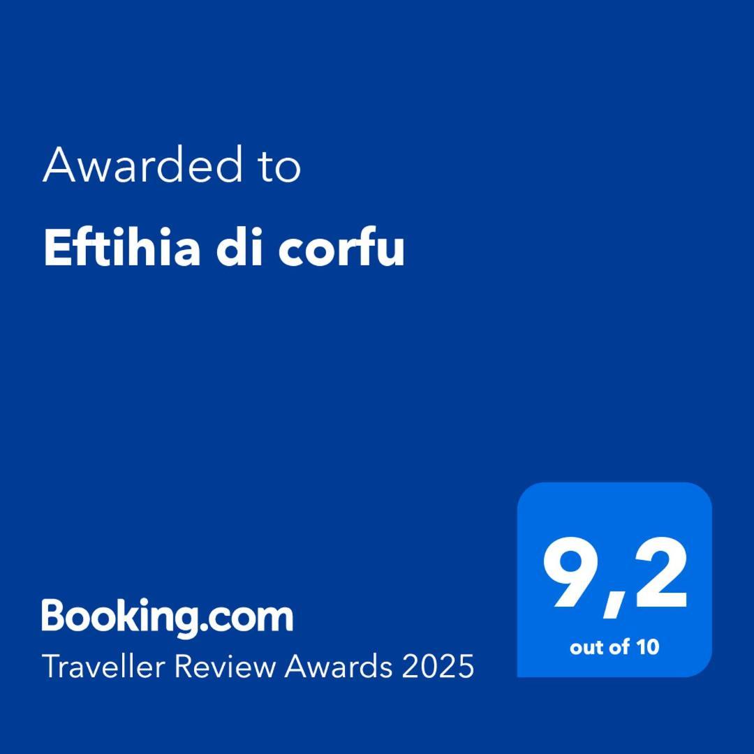 Апартаменты Eftihia Di Corfu Corfu  Экстерьер фото